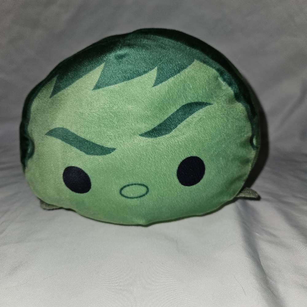 Marvel Hulk Squishmallows Plush 9” x 8” Green Superhero Stuffed Toy